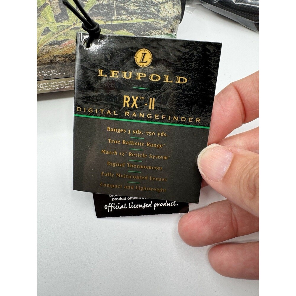 LEUPOLD RX-II TRUE BALLISTIC RANGE (TBR) LASER RANGEFINDER - Picture 5 of 16